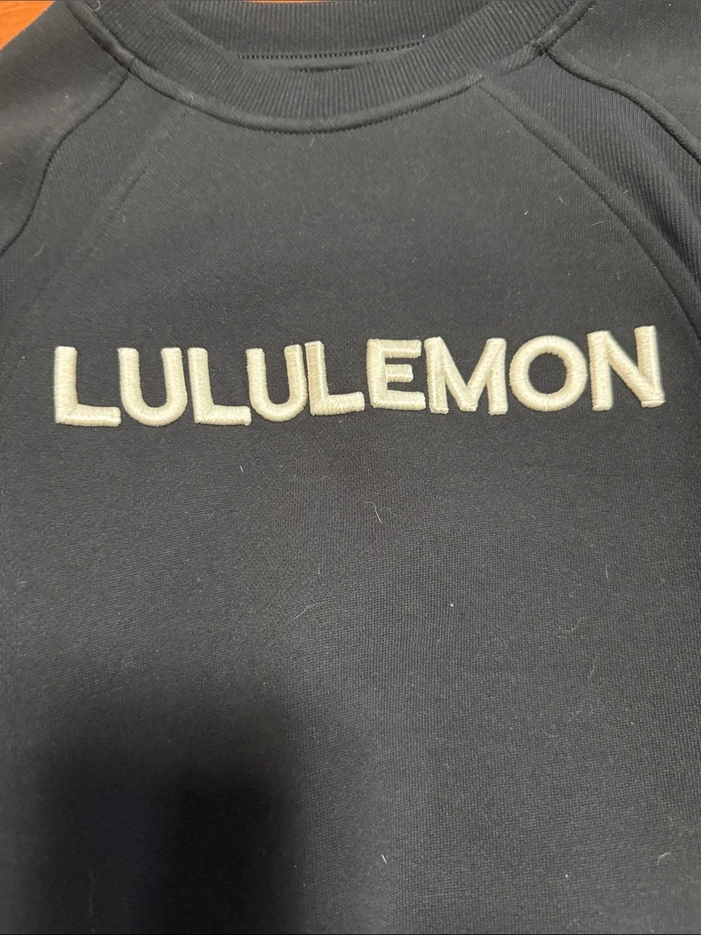 Lululemon cropped sweatshirt